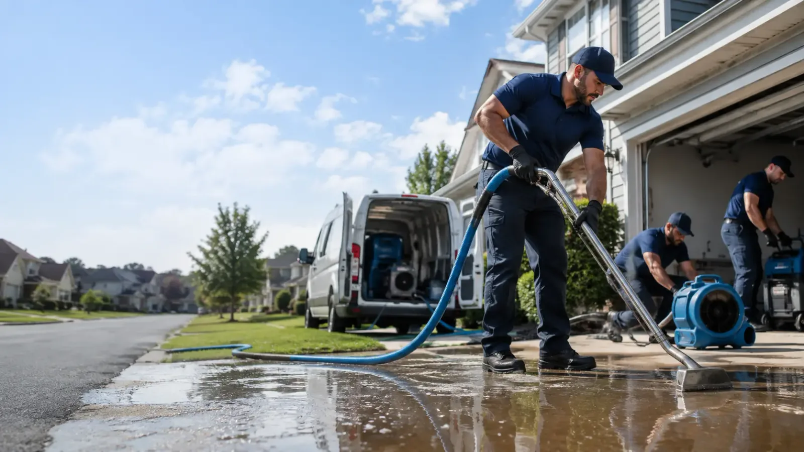 Flood Damage Restoration in Linwood, MI